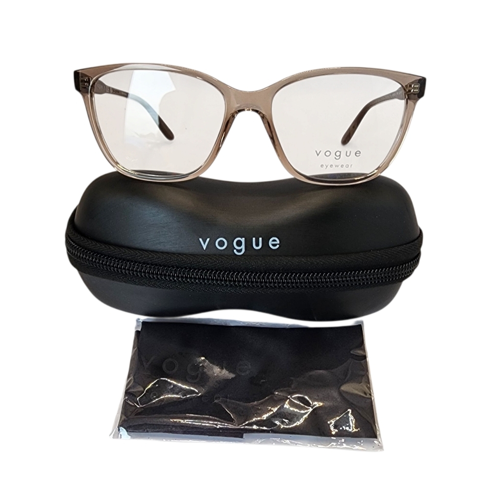 Vogue‎ Transparent Light Brown Glasses 0V05518 New